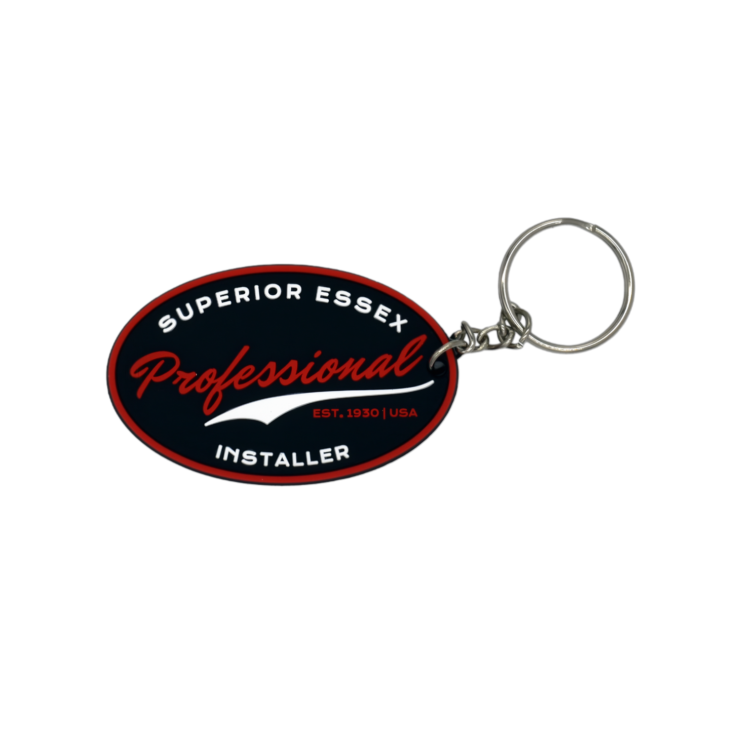 Silicone Superior Essex Professional Installer Keychain