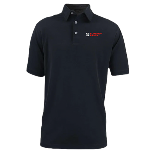 Lakota SPSX Black Polo Shirt - Jet Black