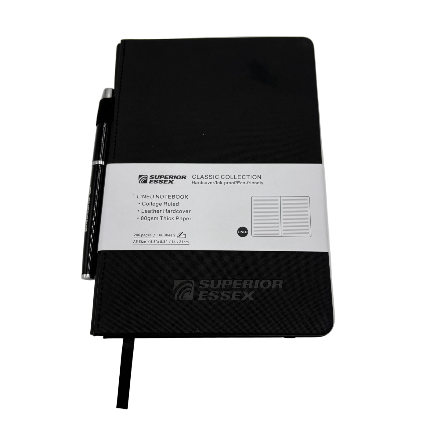 A5 Notebook with Pen
