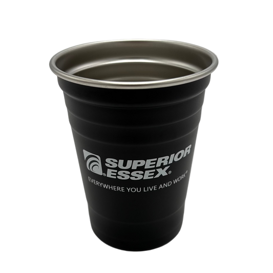 Aluminum Solo Cup- Black
