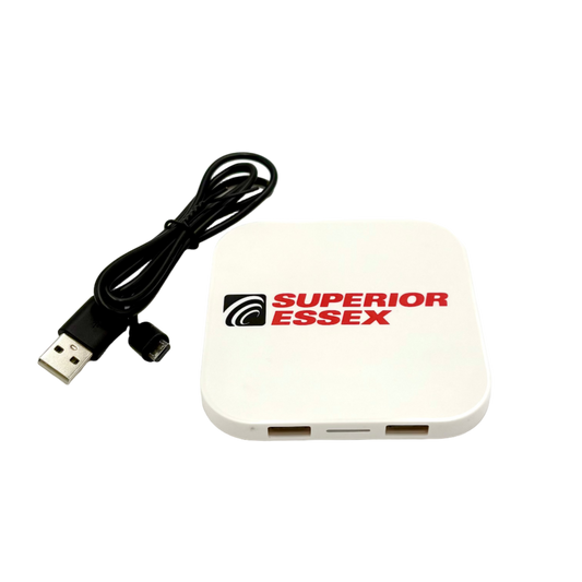 3 Port Power Bank Wireless Charger