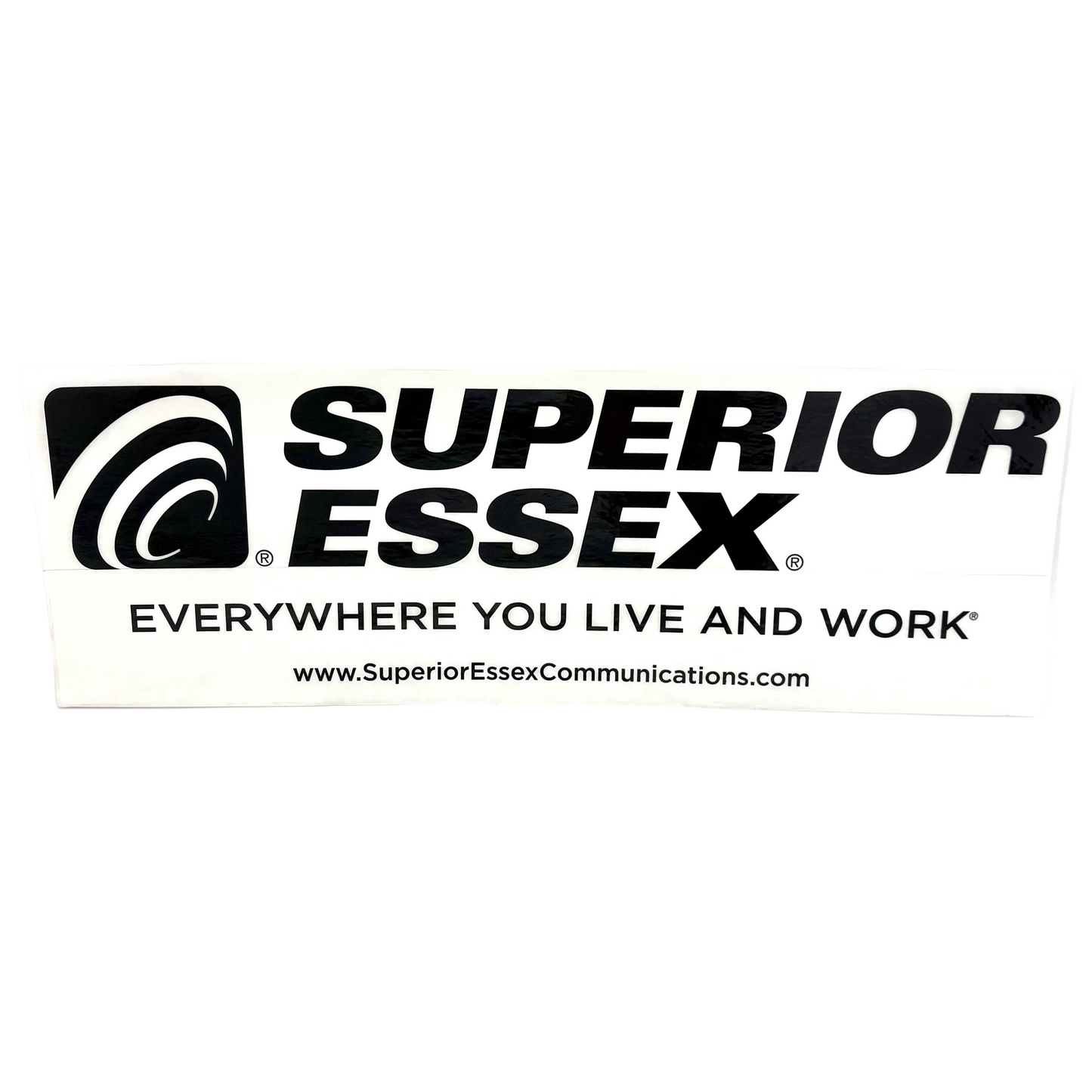 Superior Essex clear decal
