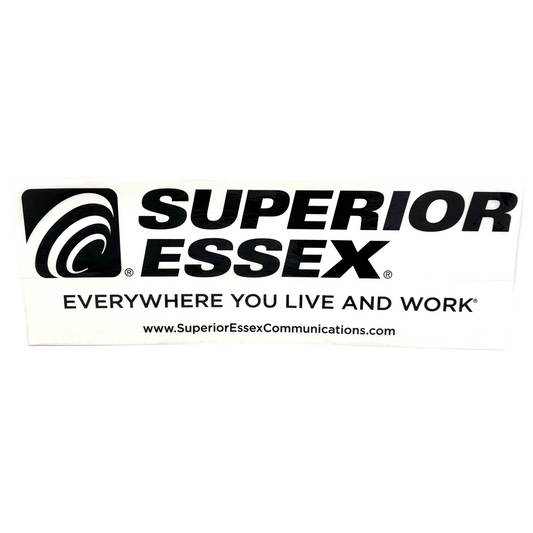 Superior Essex clear decal
