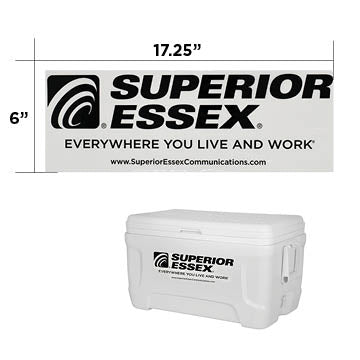 Superior Essex clear decal