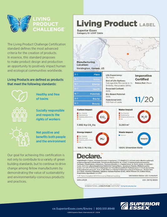 Flyer - Living Product Challenge