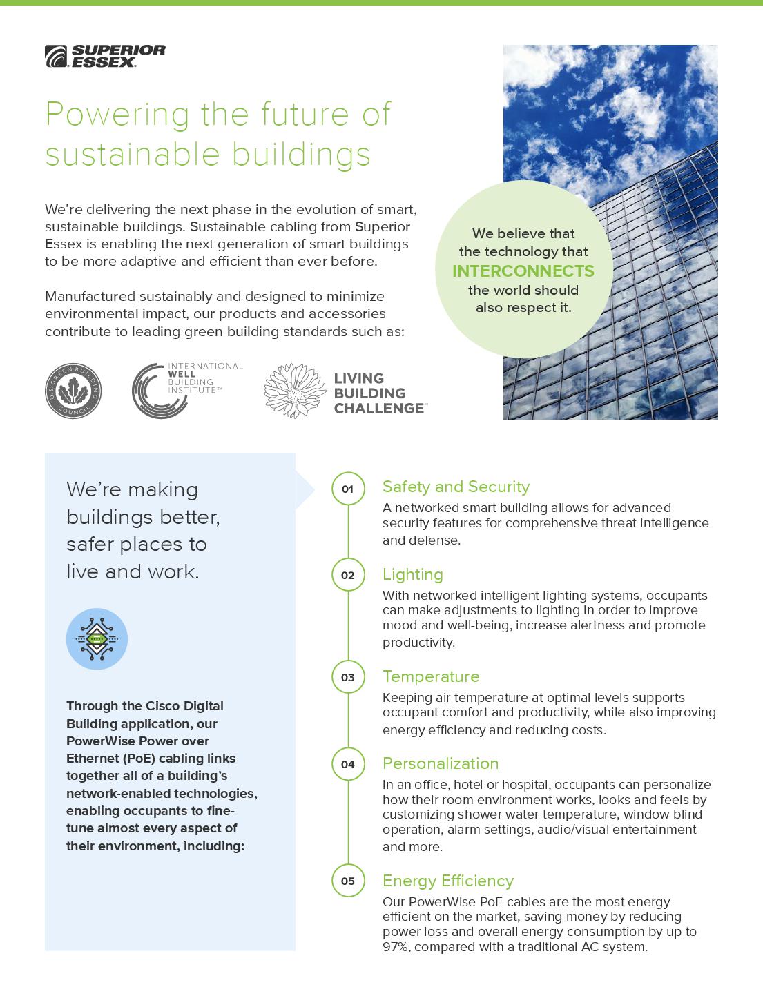 Flyer - Sustainable Building
