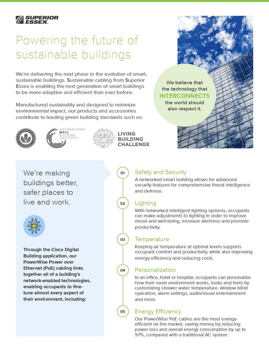 Flyer - Sustainable Building