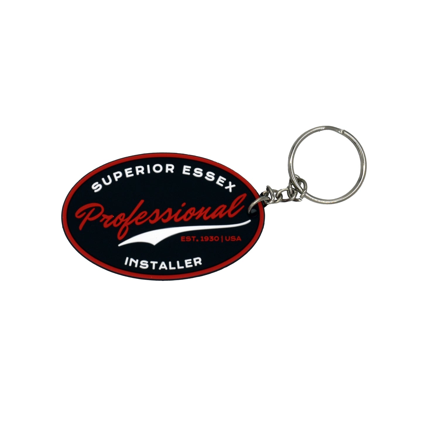 Silicone Superior Essex Professional Installer Keychain